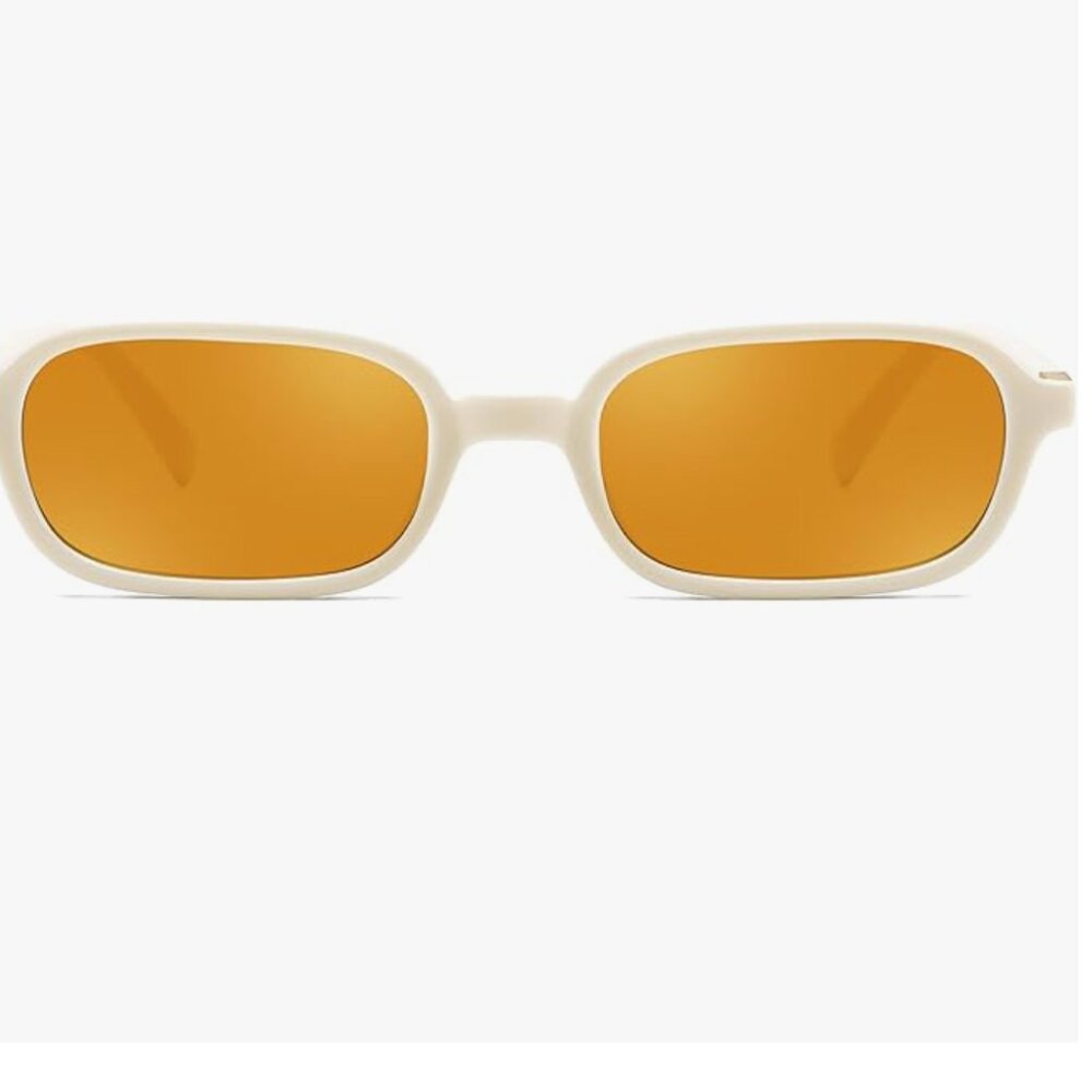 Retro Rectangular Sunglasses - Picture 7 of 7